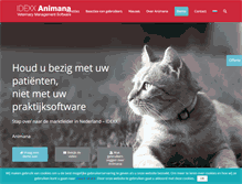 Tablet Screenshot of animana.nl